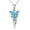 C-Blue, variant on Cross Necklace for Women Brilliant Diamond Cross Necklace Stainless Steel Cross Pendant for Women Womens Cross Necklace Sparkly Cubic Zirconia Necklace Women