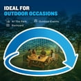 thumbnail image 6 of Patio Rechargeable Mosquito Repeller with 12 - Hr Refill and 5.5 - Hr Battery Black, 6 of 9