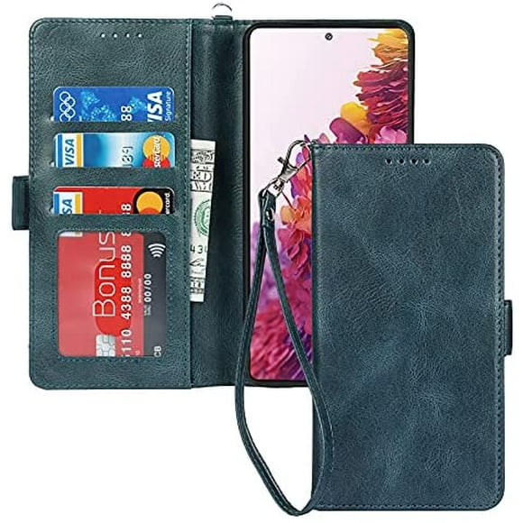 ELTEKER Samsung Galaxy S20 Plus Wallet Case,Premium Leather Credit Card Holder Magnetic Flip Kickstand Wallet Case