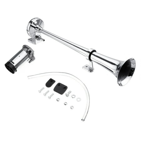 12V 200DB Single Super Loud Trumpet Electric Air Horn Compressor Kit Dukes For Van Train Car Truck Motorcycle SUV RV Vehicle Boat
