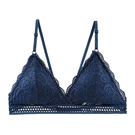 

Otvok Clearance Women Lace Active Bra Beauty Back Wrap Hollow Out Bra Underwear
