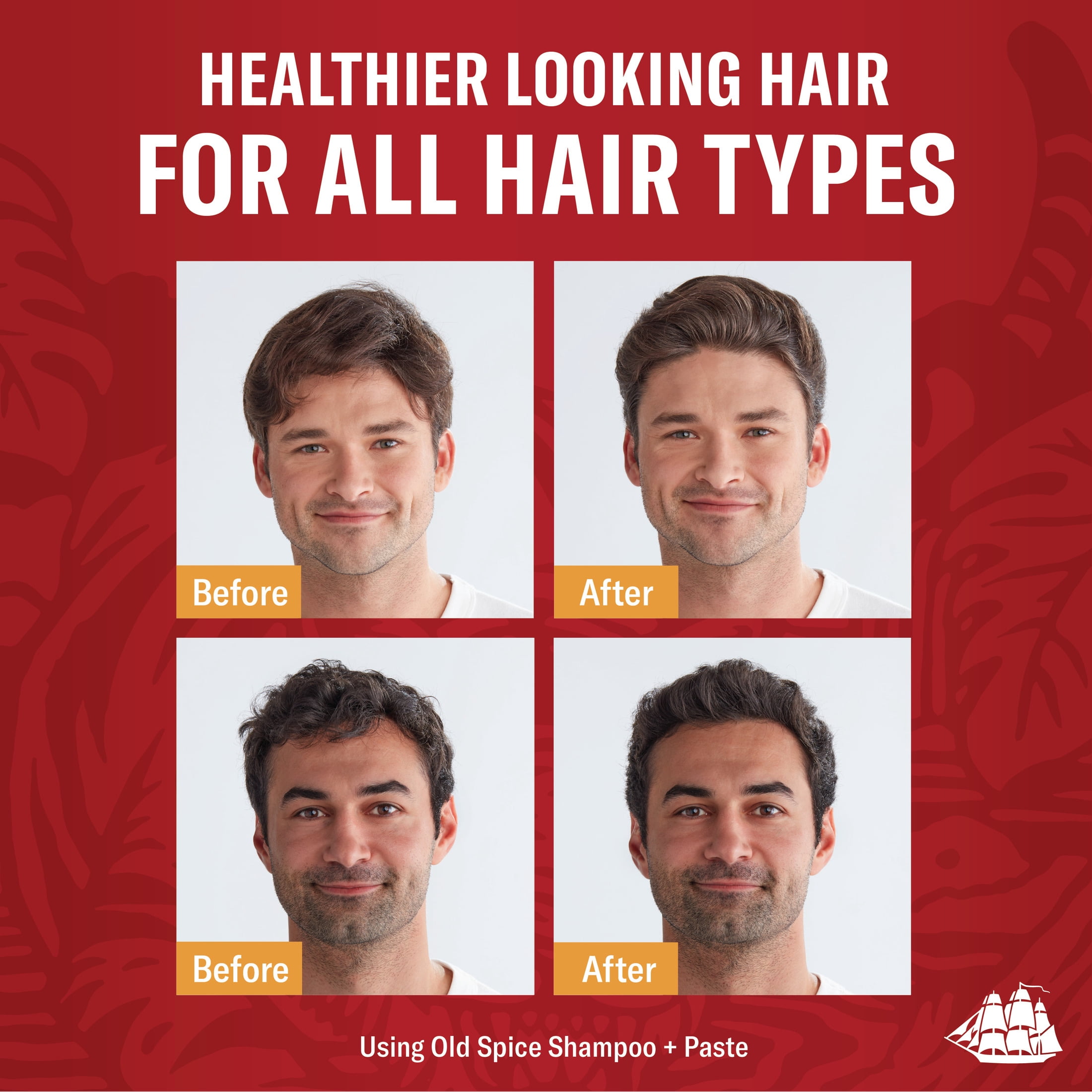 Old Spice Tiger Claw Shampoo for Men, Healthier, Fuller, More Moisturized Looking Hair, 21.9 oz