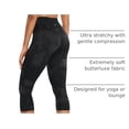 thumbnail image 4 of Pantalones CRZ YOGA Butterluxe Negro Tie Dye Flores 48 cm, 4 of 4
