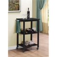 thumbnail image 1 of KB K53 34 x 22 x 16 in. kitchen Cart - Black, 1 of 1