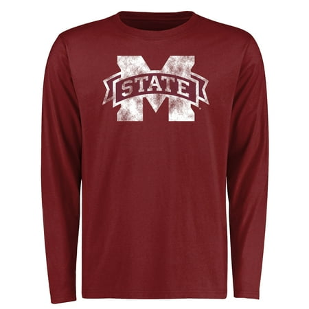 - Mississippi State Bulldogs Big & Tall Classic Primary Long Sleeve T-Shirt - Maroon
