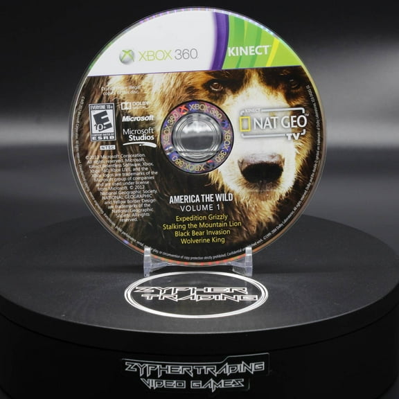 Restored Nat Geo TV: America The WIld - Vol. 1 | Microsoft Xbox 360 | Kinect (Refurbished)