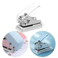 thumbnail image 6 of Handheld Mini Single Hole Puncher Punch for DIY Project Hole 1/4 inch Functional Labor Saving Removable Waste Compartment Durable Tool , Transparent, 6 of 8