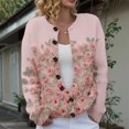 thumbnail image 2 of Sweaters for Women Suitable Fall and Winter Comfortable and resistant to pilling Green L Womens Sweaters, 2 of 5