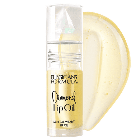Physicians Formula Diamond Mineral Wear Lip Oil, Yellow Diamond - 0.17 fl oz
