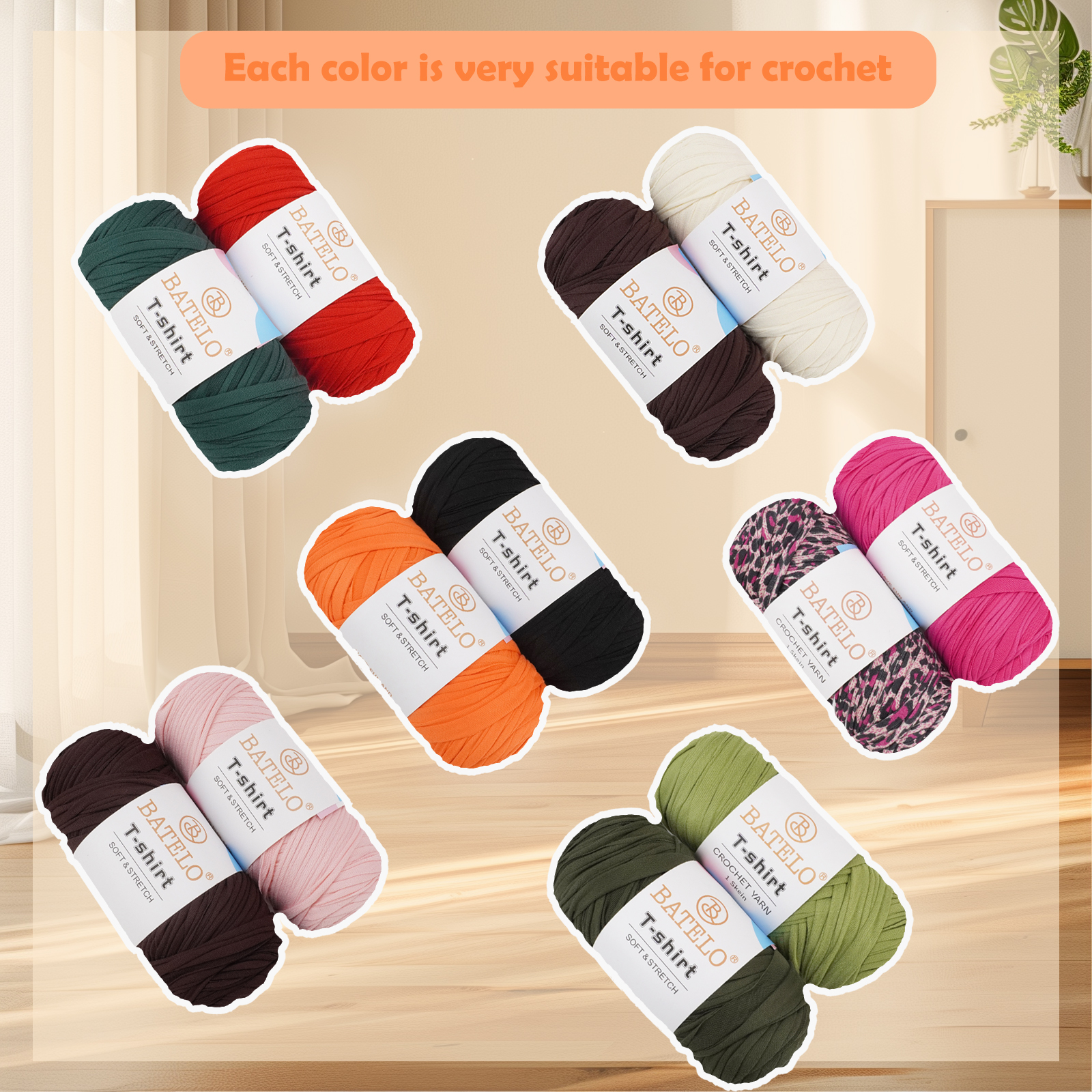 BATELO T-Shirt Yarn 2-Pack photo 2