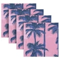 thumbnail image 5 of WOBOGO Palm Trees Cloth Napkins 6 Pieces Soft Elegant Touch Durable Absorbent Quick Drying for Elegant Dining, 5 of 8