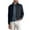 Blue, variant on Men's Casual Lightweight Shirt Jacket Work Shacket Jackets Long Sleeve Button Down Overshirt with Flap Pockets