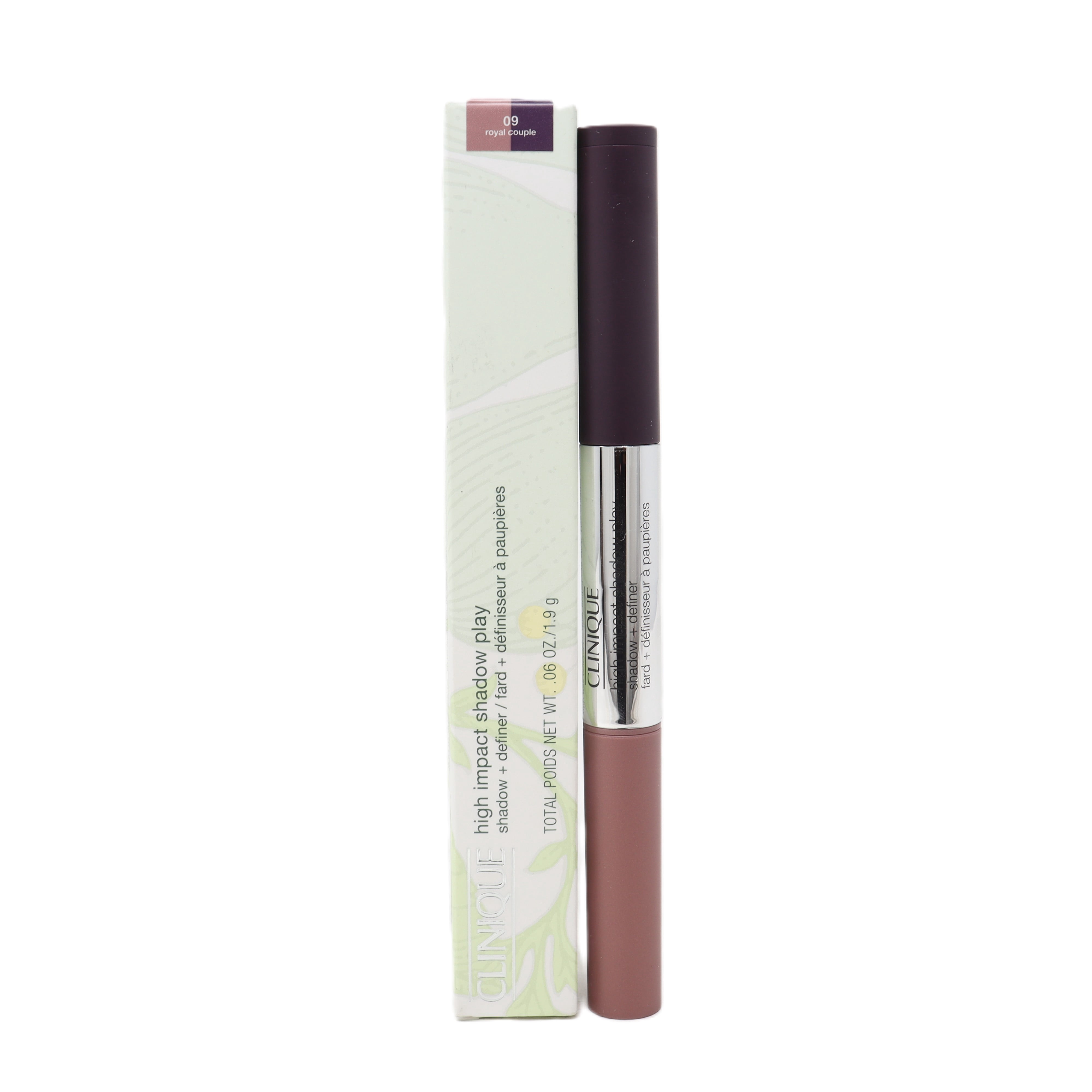 Clinique High Impact Shadow Play Shadow + Definer, No. 9 Royal Couple, 0.06 oz
