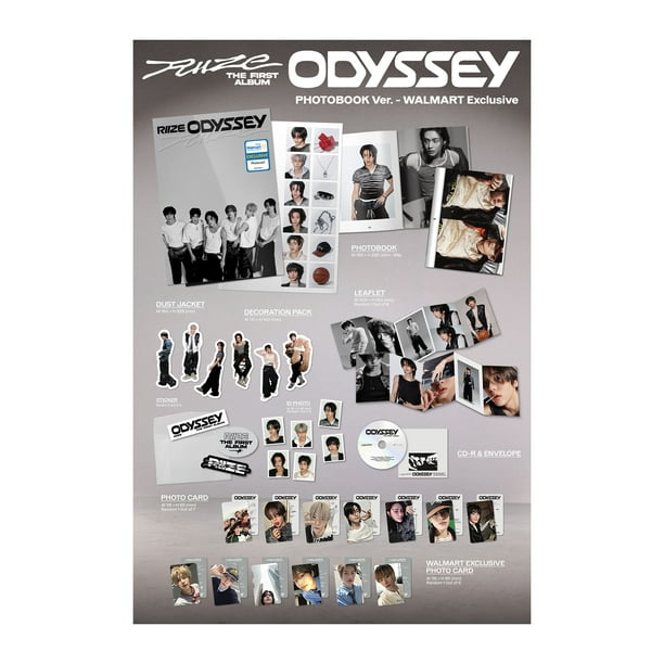 RIIZE - The 1st Album 'ODYSSEY' (PHOTO BOOK Ver.) (Walmart