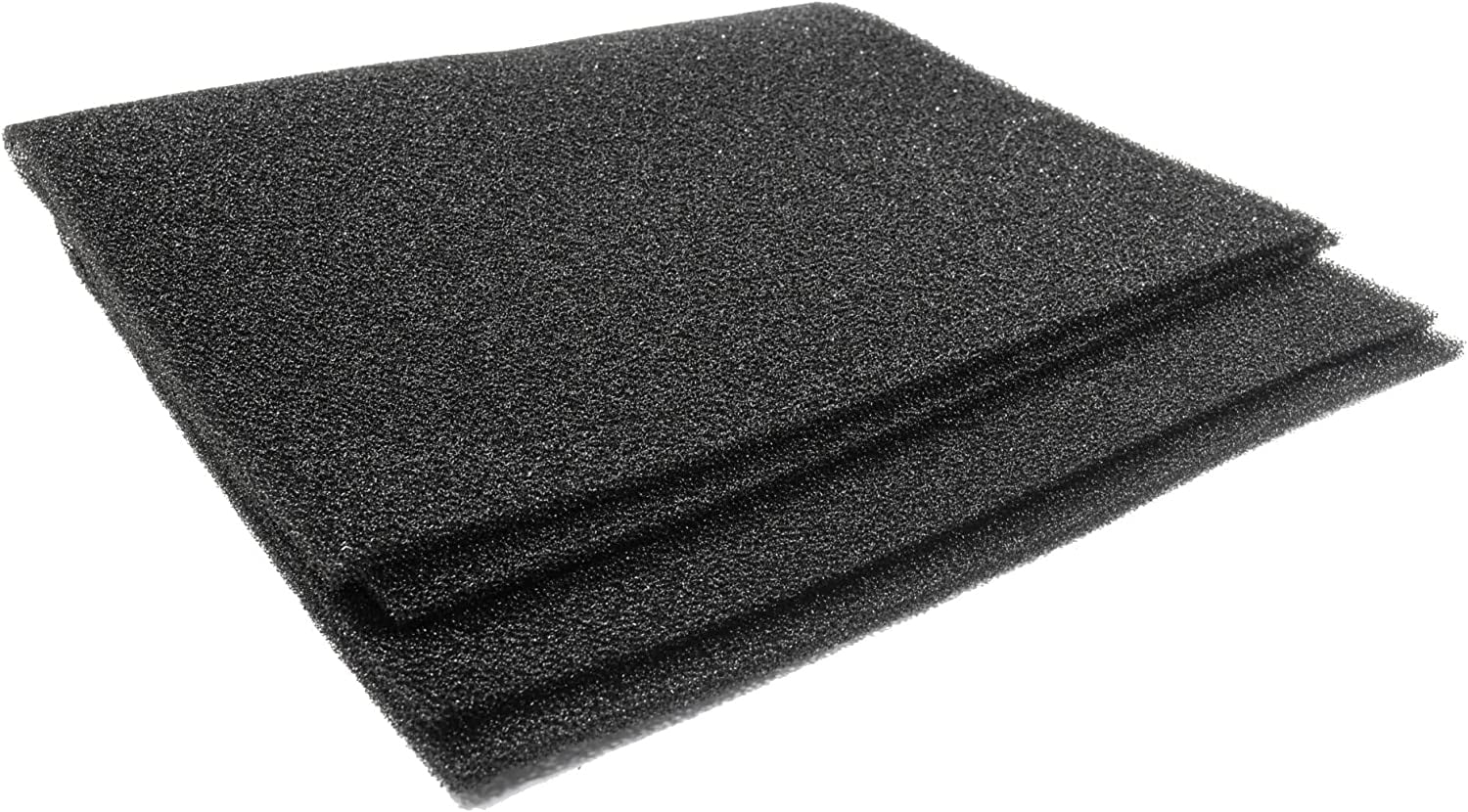 HQRP 4-pack Cut-to-fit Foam Filter for Air Conditioning Unit / Furnace Unit, 24" x 15" x 1/4"