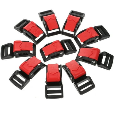 10pcs Helmet Quick Release Buckle Motorcycle Helmet Chip Strap Replacement Buckles