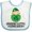 White and Blue, variant on Inktastic Irish Grandma Little Leprechaun Boys or Girls Baby Bib