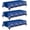 Blue Fathers Day, variant on 3 Pack Christmas Disposable Plastic Tablecloths 54" x 108" Snowman Holiday Table Covers, Festive Xmas Party Decor for Indoor and Outdoor Dining