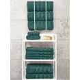 thumbnail image 5 of American Soft Linen Luxury 4 Piece Bath Towel Set, 100% Cotton Turkish Bath Towels for Bathroom, Teal, 5 of 9