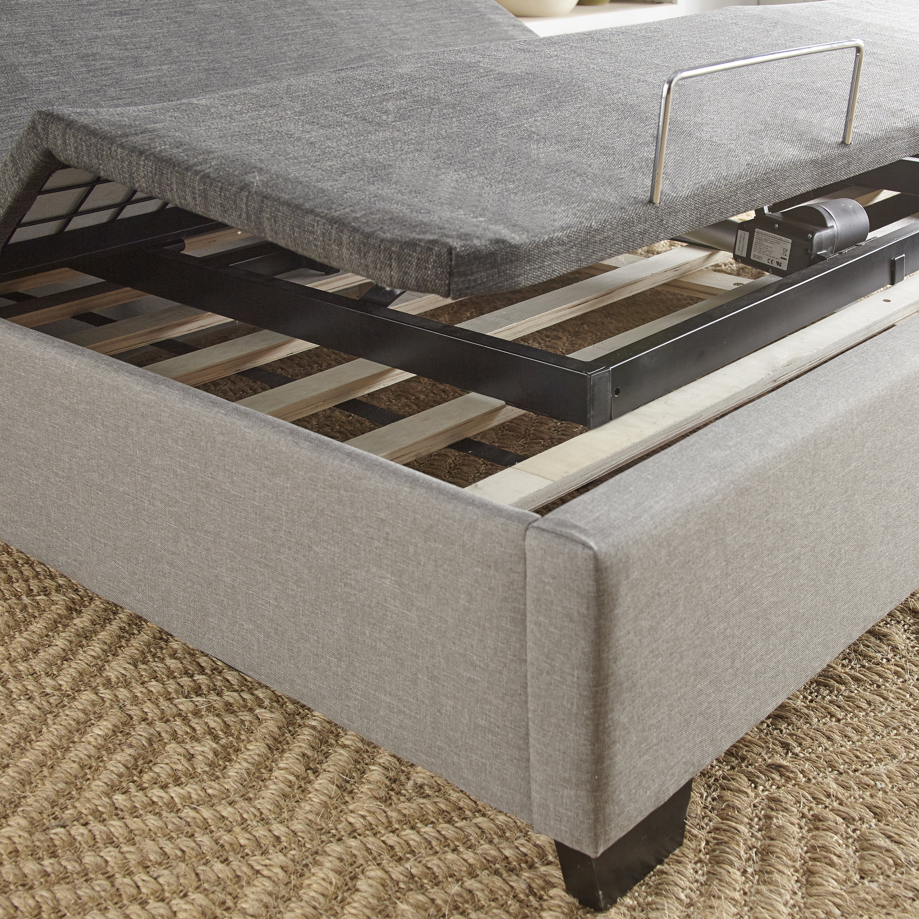 Boyd Sleep Adjusta-Flex Zero Gravity Adjustable Anti Snore Power Base with Massage, Split King