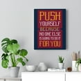 thumbnail image 6 of Inspirational Wall Art Push Yourself Wall Art Motivational Motto Inspiring Prints Artwork Decor Ready to Hang Unframed, 6 of 12