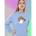 thumbnail image 2 of Live With Pride Polar Bear. Hoodie Women -Smartprints Designs, Female Large, 2 of 4