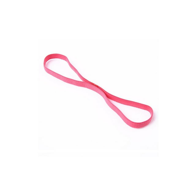 Jumpingount Diadema elástica Unisex, banda para la cabeza deportiva, diadema elástica multicolor, accesorios para el cabello, mujeres, hombres, para Yoga, Accesorio para el cabello Rosa fluorescente Jumpingount AP010214-09