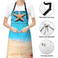 thumbnail image 6 of Picia Boards and Beach Waterproof Apron for Unisex Adult - Adjustable Bib Apron with Pockets, Ideal for Cooking, Gardening, Painting, and Household Chores, 6 of 9