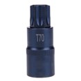 thumbnail image 2 of 1 Punta Destornillador Torx Adaptador Casquillo 1/2" Herramienta Manual Casquillo Destornillador T70 (1/2*55*T70), 2 of 6