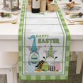 thumbnail image 1 of Easter Table Runners 13x70 Inches  Bunny Gnomes Linen Burlap Happy Easter Table Runners for Kitchen Holiday Party, 1 of 4