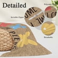 thumbnail image 2 of Easter Bunny Pillow Covers, Linen Long Throw Pillow Case, Spring Modern Colorful Bunnies Brown Holiday Pillow Protector Decorative Cushion Cover for Living Room/Bedroom 12" x 20", 2 of 8