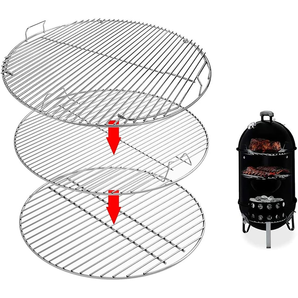 7436 Upper Cooking Grate, 85041 Lower Grate, 63014 Charcoal Grate For