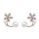 thumbnail image 1 of SGACAI Pendientes florales con diseño de nicho coreano, 1 of 1