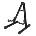 thumbnail image 3 of QualitChoice Foldable Frame Universal Guitar Holder Lightweight Easy To Transport For Musicians On Move Bass Stand Suitable For Home Black 30x25x37cm, 3 of 6