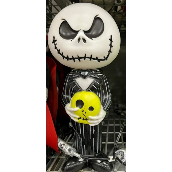 Halloween Lighted 14" Jack Doll Skellington with Skull Model 229876 Master of Fright 4925754 Corded