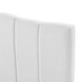 thumbnail image 4 of Tufted Headboard, Full Queen Size, Velvet, White, Modern Contemporary Urban Design, Bedroom Master Guest Suite, 4 of 8