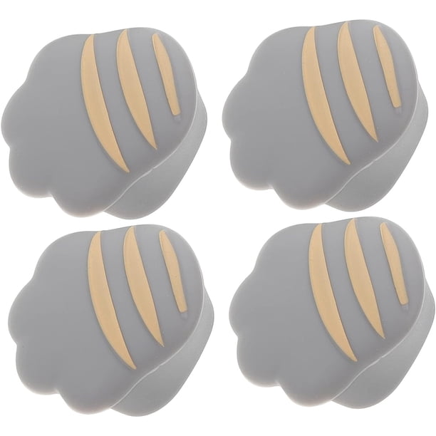 4 Uds Protector para las esquinas de las mesas muebles para niños pequeños muebles para bebés Protector de bordes para bebés cubierta para las esquinas de las mesas parachoques e