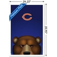 thumbnail image 3 of NFL Chicago Bears - S. Preston Mascot Staley 20 Wall Poster, 22.375" x 34", Framed, 3 of 3