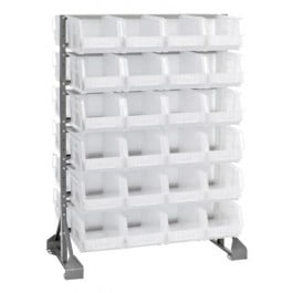 Quantum Storage QRU-12D-240-48CL Double Sided, 12 Rail Unit with 48 Bins