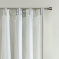 thumbnail image 5 of INK+IVY Modern Curtain Adult Indoor Cotton Curtain, 50x95:, Ivory/Navy, 5 of 8