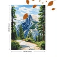 thumbnail image 3 of Yosemite Half Dome Mountain Landscape Canvas Print/Wall Art，Perfect for Living Room，Bedroom，Office，Bathroom，Kitchen Decoration, 3 of 8