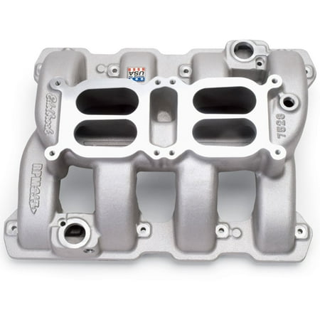 Air Gap Dual Quad Manifold - Edelbrock 7528 RPM Air-Gap Dual-Quad Intake Manifold