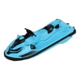 thumbnail image 2 of Lancha motora a control remoto de 2,4 GHz, juguete acuático de verano para niños, ideal para piscinas y lagos, color azul, 2 of 14