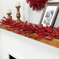 thumbnail image 2 of Northlight Berries Artificial Christmas Garland - 45" - Red, 2 of 6