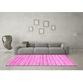 thumbnail image 3 of Ahgly Company Indoor Rectangle Abstract Pink Modern Area Rugs, 6' x 9', 3 of 4