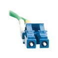 thumbnail image 2 of C2G 10m LC-LC 9/125 OS1 Duplex Single-Mode PVC Fiber Optic Cable - Green - patch cable - 33 ft - green, 2 of 3