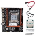 thumbnail image 3 of Placa Base de Escritorio X99H+CPU E5 2666 V3+Grasa TéRmica LGA2011-V3 B85 DDR3X4 Ranura ECC M.2 NVME PCI-E 3.0 X16, 3 of 5