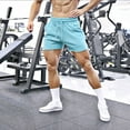 thumbnail image 3 of Sopiago Mens Swim Trunks with Compression Liner Men's Swim Trunks Quick Dry Beach Swim Shorts for Men with Mesh Lining A,3XL, 3 of 4