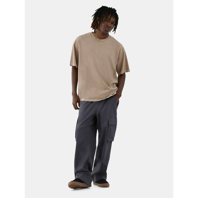 【BAON】[unisex] Mohind color matching banding cargo pt XL CARGO ONE COLOR POCKET MEN CARGO PANTS LIGHT BEIGE/BZHZB