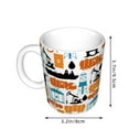 thumbnail image 2 of Yiaed Industrial Transportations Print Ceramics Coffee,Large Handle Design,Extra Large Tea and Coffee Cup for Office and Home Mugs, 2 of 6
